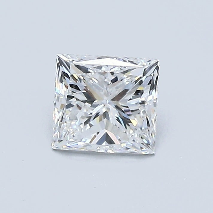 0.71 Carat Princess Diamond, E Color, VS2 Clarity, GIA Certified