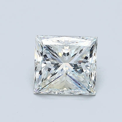 1.00 Carat Princess Diamond, J Color, VS2 Clarity, GIA Certified