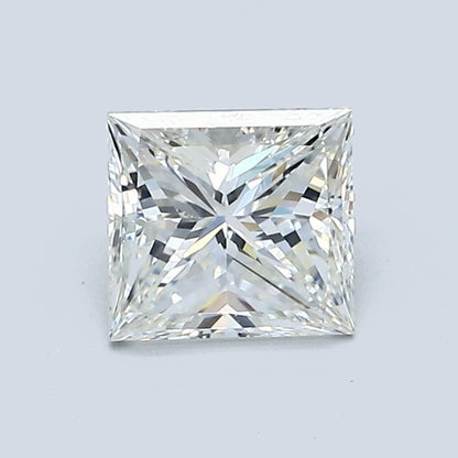 1.00 Carat Princess Diamond, J Color, VVS2 Clarity, GIA Certified