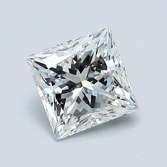 1.02 Carat Princess Diamond, J Color, VS2 Clarity, GIA Certified