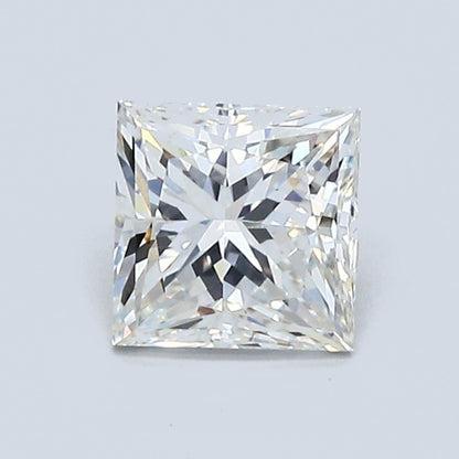 0.97 Carat Princess Diamond, I Color, VS2 Clarity, GIA Certified