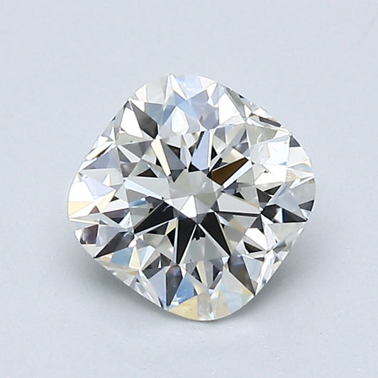 1.05 Carat Cushion Modified Brilliant Diamond, G Color, SI1 Clarity, GIA Certified