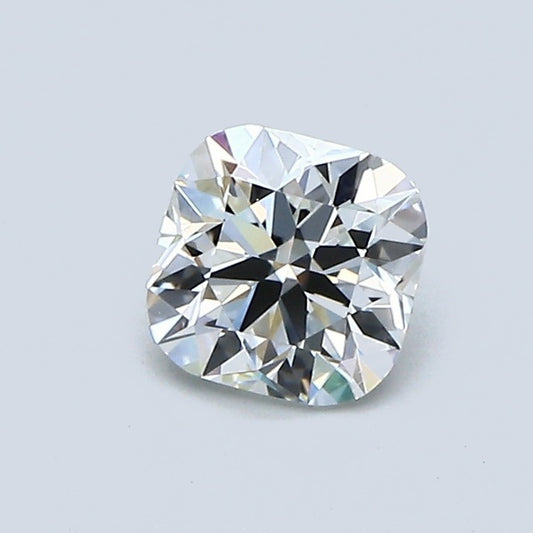 0.70 Carat Cushion Modified Brilliant Diamond, F Color, VVS1 Clarity, GIA Certified