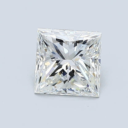 1.00 Carat Princess Diamond, H Color, VVS2 Clarity, GIA Certified