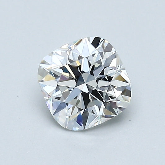 0.90 Carat Cushion Modified Brilliant Diamond, F Color, VVS2 Clarity, GIA Certified