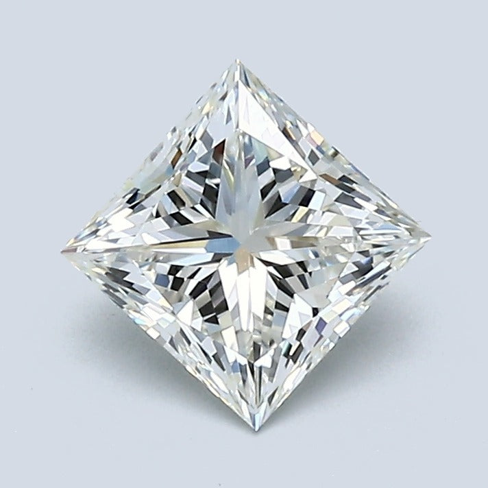 1.05 Carat Princess Diamond, J Color, VVS1 Clarity, GIA Certified