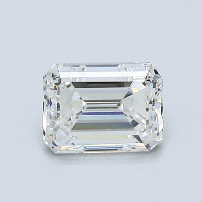 1.00 Carat Emerald Diamond, H Color, VS2 Clarity, GIA Certified
