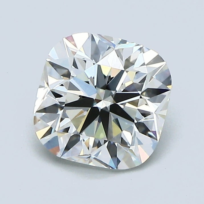 1.50 Carat Cushion Modified Brilliant Diamond, J Color, VS1 Clarity, GIA Certified