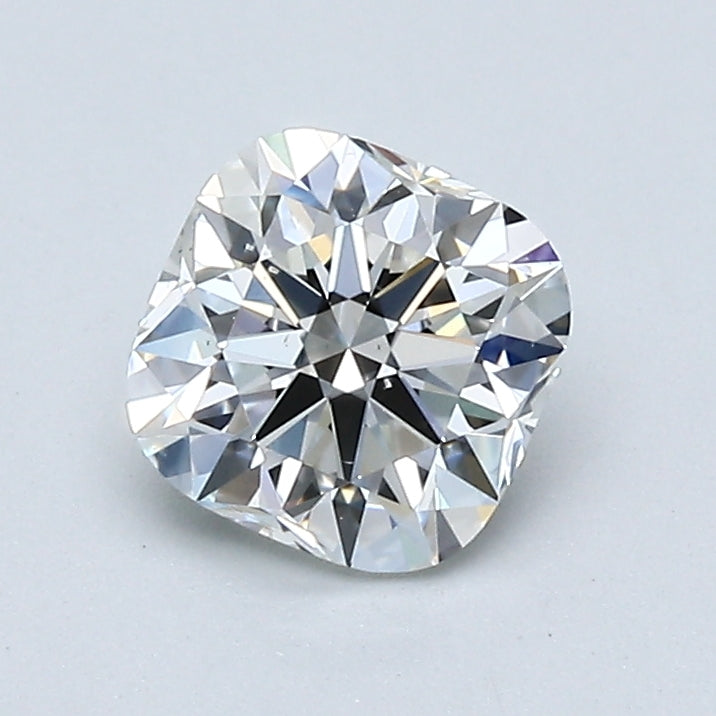 0.95 Carat Cushion Modified Brilliant Diamond, G Color, SI1 Clarity, GIA Certified