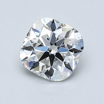 0.90 Carat Cushion Modified Brilliant Diamond, F Color, VS1 Clarity, GIA Certified