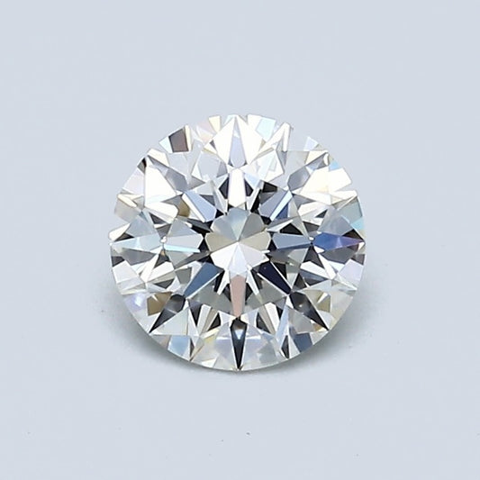 0.70 Carat Round Diamond, I Color, VVS2 Clarity, GIA Certified