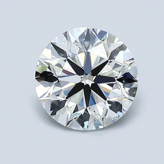 1.01 Carat Round Diamond, I Color, VVS2 Clarity, GIA Certified