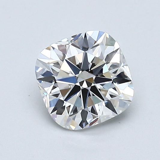 1.11 Carat Cushion Modified Brilliant Diamond, H Color, VVS1 Clarity, GIA Certified