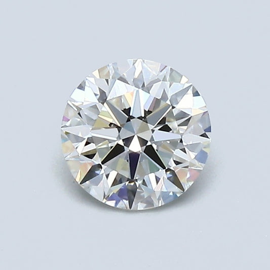 0.70 Carat Round Diamond, I Color, VVS2 Clarity, GIA Certified