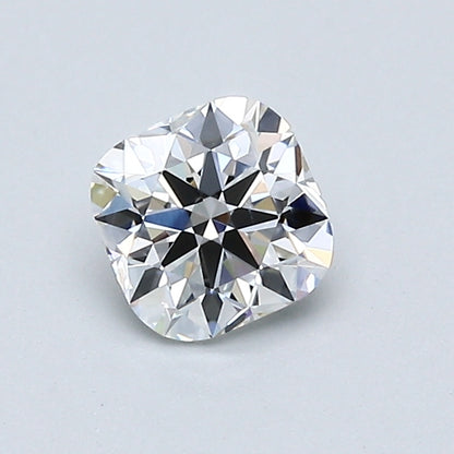 0.62 Carat Cushion Modified Brilliant Diamond, F Color, SI1 Clarity, GIA Certified