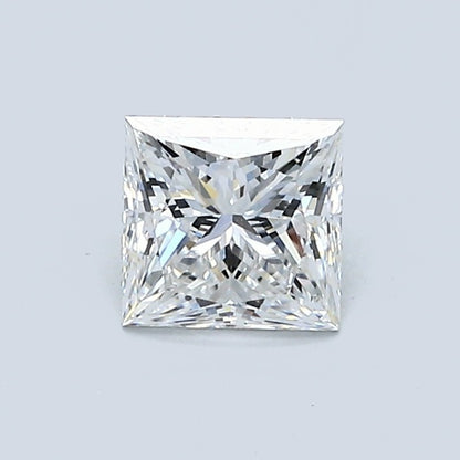 0.79 Carat Princess Diamond, F Color, VS1 Clarity, GIA Certified