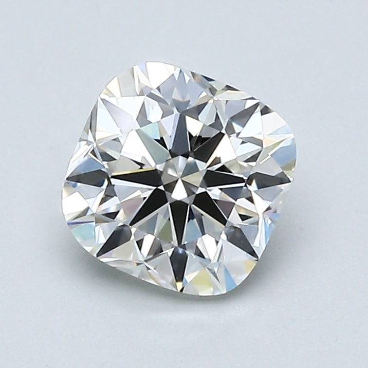 1.09 Carat Cushion Modified Brilliant Diamond, J Color, VVS2 Clarity, GIA Certified