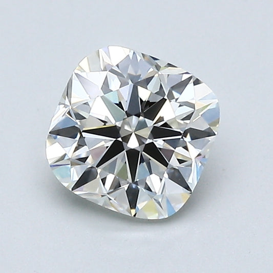 1.09 Carat Cushion Modified Brilliant Diamond, J Color, VVS2 Clarity, GIA Certified