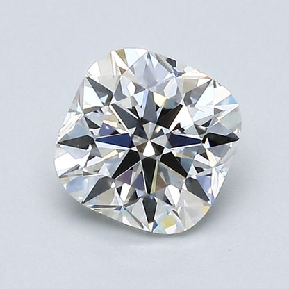 1.08 Carat Cushion Modified Brilliant Diamond, H Color, VVS1 Clarity, GIA Certified