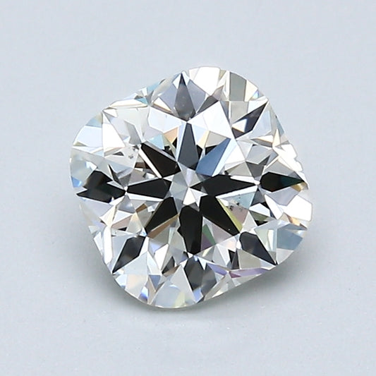 1.05 Carat Cushion Modified Brilliant Diamond, I Color, VS2 Clarity, GIA Certified