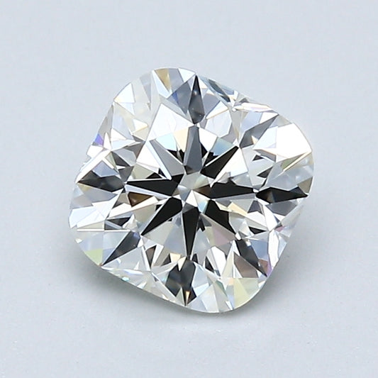 1.05 Carat Cushion Modified Brilliant Diamond, I Color, VVS1 Clarity, GIA Certified
