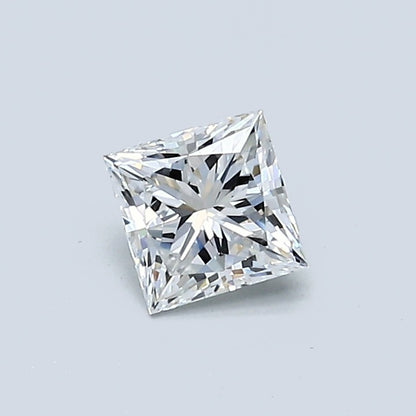 0.52 Carat Princess Diamond, E Color, VS2 Clarity, GIA Certified
