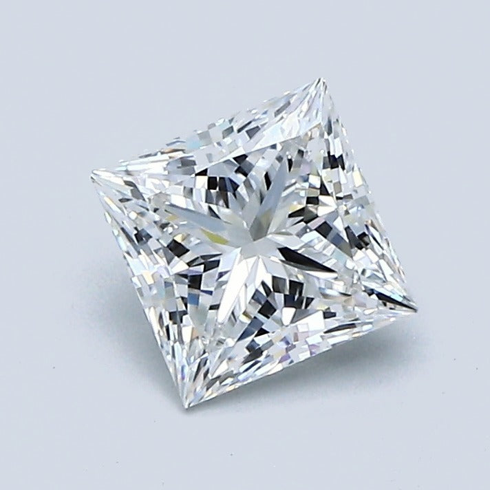 1.01 Carat Princess Diamond, E Color, VS1 Clarity, GIA Certified