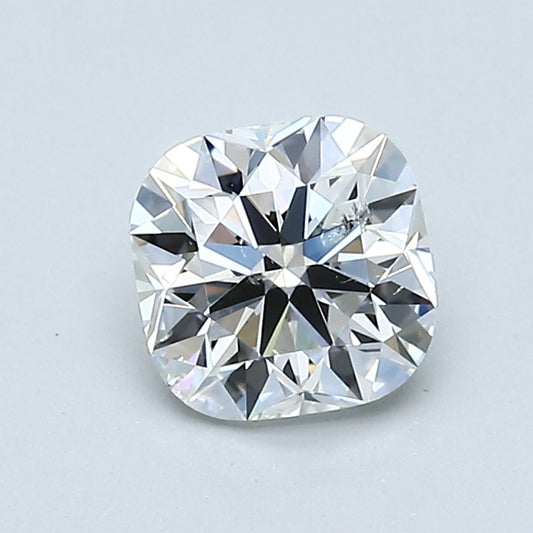 1.04 Carat Cushion Modified Brilliant Diamond, G Color, SI2 Clarity, GIA Certified