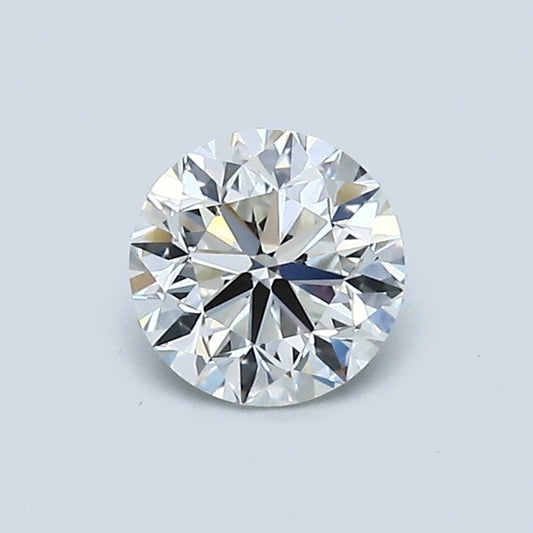 0.71 Carat Round Diamond, H Color, VVS2 Clarity, GIA Certified