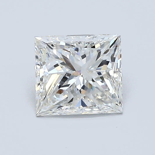 0.98 Carat Princess Diamond, H Color, VS2 Clarity, GIA Certified