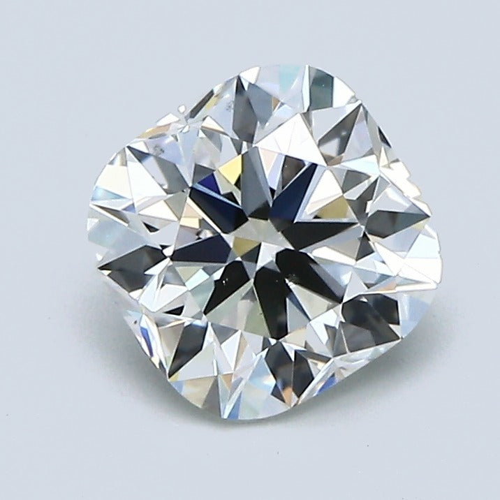 1.50 Carat Cushion Modified Brilliant Diamond, I Color, VS2 Clarity, GIA Certified