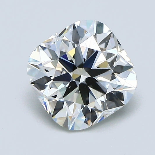 1.50 Carat Cushion Modified Brilliant Diamond, I Color, VS2 Clarity, GIA Certified