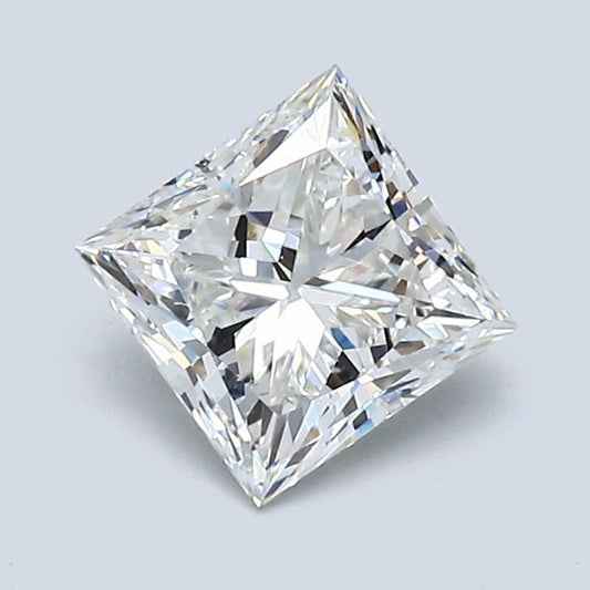 1.04 Carat Princess Diamond, H Color, VVS2 Clarity, GIA Certified