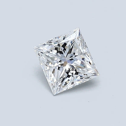 0.51 Carat Princess Diamond, D Color, VS1 Clarity, GIA Certified