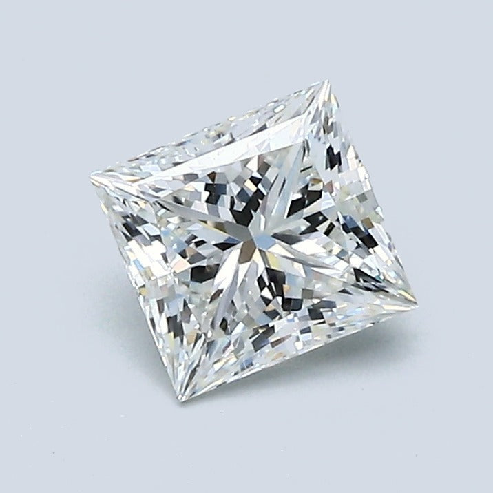1.02 Carat Princess Diamond, I Color, VS2 Clarity, GIA Certified