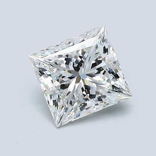 1.02 Carat Princess Diamond, I Color, VS2 Clarity, GIA Certified