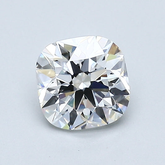 1.03 Carat Cushion Modified Brilliant Diamond, F Color, VS1 Clarity, GIA Certified
