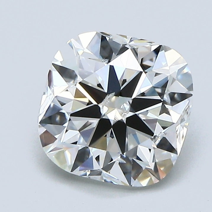 2.00 Carat Cushion Modified Brilliant Diamond, I Color, SI2 Clarity, GIA Certified
