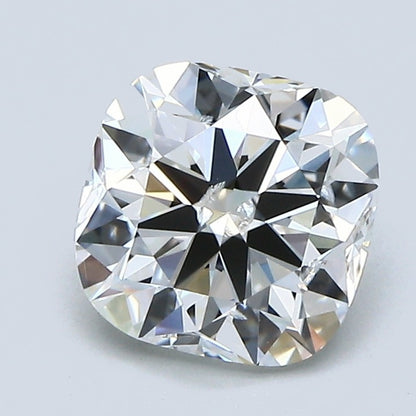2.00 Carat Cushion Modified Brilliant Diamond, I Color, SI2 Clarity, GIA Certified