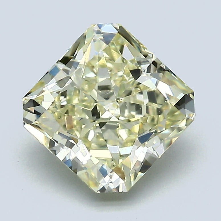 2.14 Carat Radiant Fancy Yellow Diamond, VS2 Clarity, GIA Certified