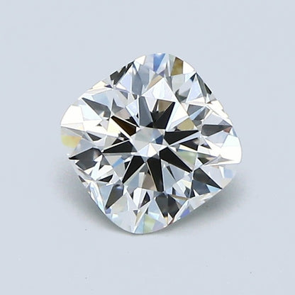 0.91 Carat Cushion Modified Brilliant Diamond, H Color, VVS2 Clarity, GIA Certified