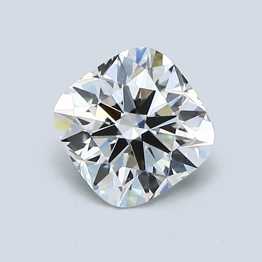 0.91 Carat Cushion Modified Brilliant Diamond, H Color, VVS2 Clarity, GIA Certified
