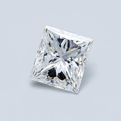 0.62 Carat Princess Diamond, D Color, VVS2 Clarity, GIA Certified