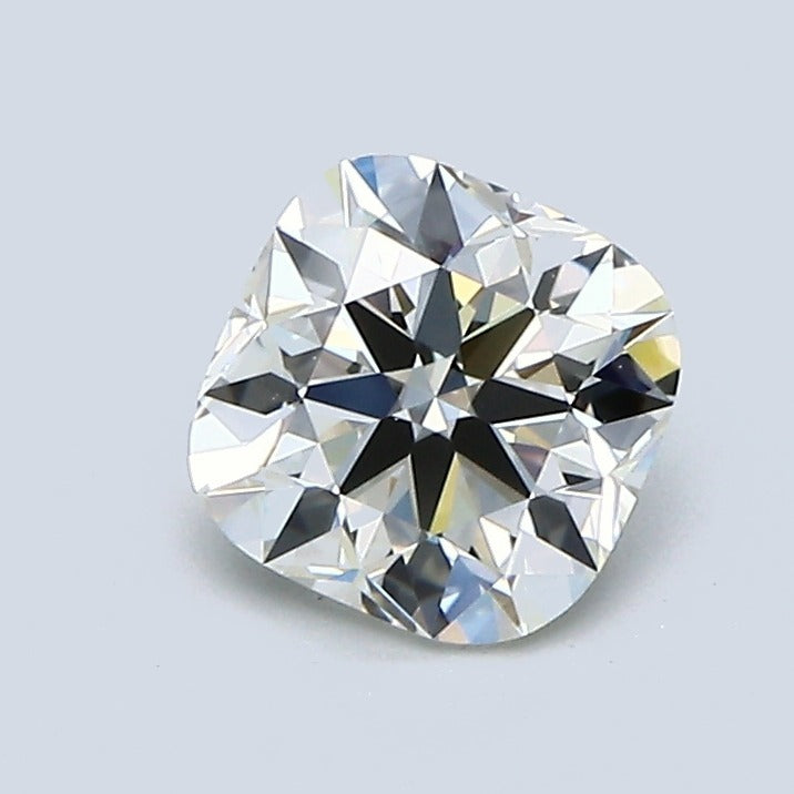 1.01 Carat Cushion Modified Brilliant Diamond, K Color, VVS2 Clarity, GIA Certified