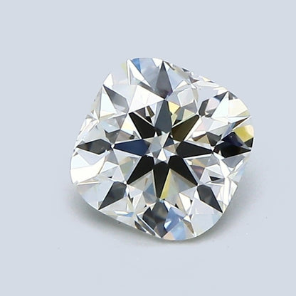 1.01 Carat Cushion Modified Brilliant Diamond, K Color, VVS2 Clarity, GIA Certified