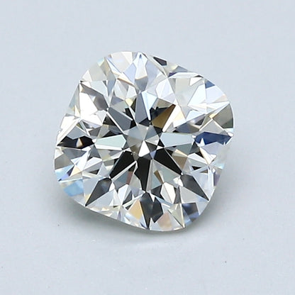 0.95 Carat Cushion Modified Brilliant Diamond, J Color, VVS1 Clarity, GIA Certified