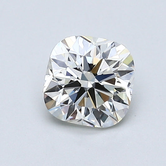 0.94 Carat Cushion Modified Brilliant Diamond, K Color, VS2 Clarity, GIA Certified