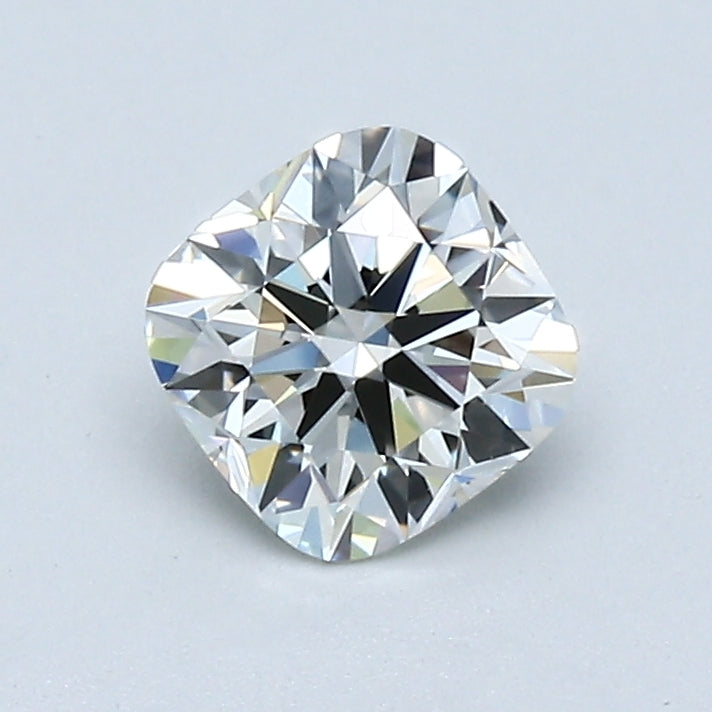 0.79 Carat Cushion Modified Brilliant Diamond, J Color, VVS2 Clarity, GIA Certified