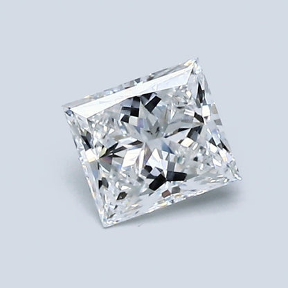 0.71 Carat Princess Diamond, E Color, SI2 Clarity, GIA Certified