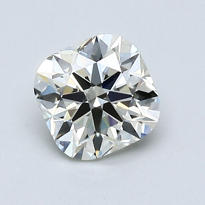 0.90 Carat Cushion Modified Brilliant Diamond, L Color, VS2 Clarity, GIA Certified